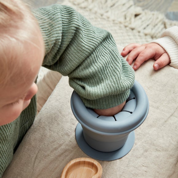 Bambino Baby & Toddler Silicone Collapsible Snack Cup