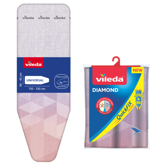 Click to view product details and reviews for Vileda Diamond Ironing Board Cover. Click to view product details and reviews for Vileda Diamond Ironing Board Cover.