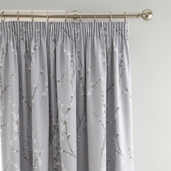 Belle Polycotton Blackout Pencil Pleat Curtains