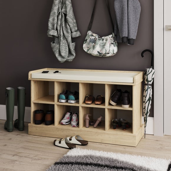 Return - Kempton Shoe Bench, Oak
