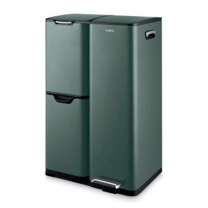 Tower 60l Recycling Pedal Bin With Drawer