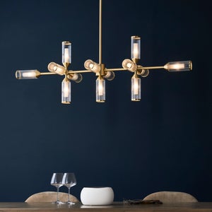 Vogue Bailey Art Deco 13 Light Adjustable Ceiling Light