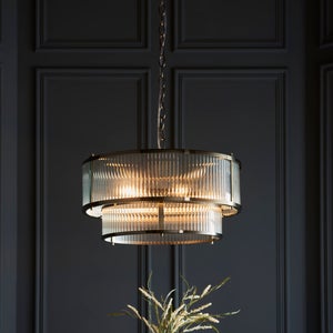 Vogue Hadley Modern 5 Light Adjustable Chandelier