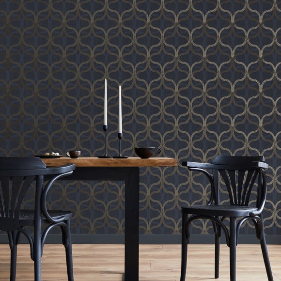 Boutique Refine Geometric Wallpaper