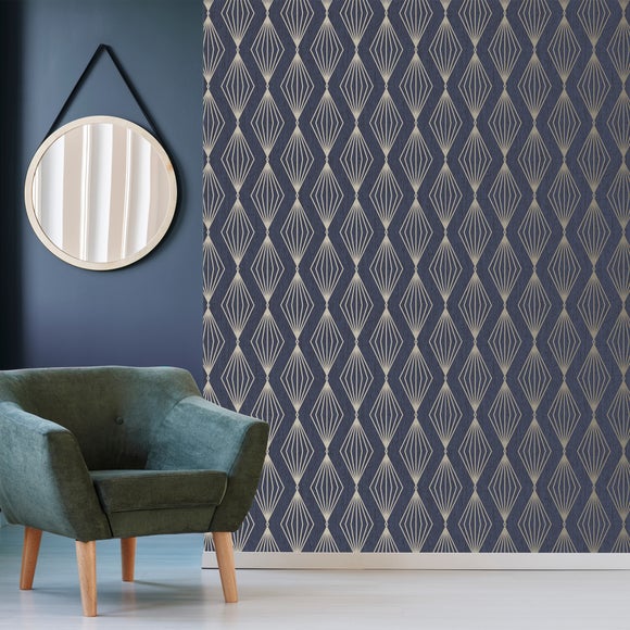 Boutique Marquise Geometric Wallpaper