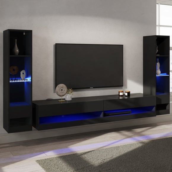 Click to view product details and reviews for Galicia Extra Wide Tv Unit With Shelving For Tvs Up To 75. Click to view product details and reviews for Galicia Extra Wide Tv Unit With Shelving For Tvs Up To 75.