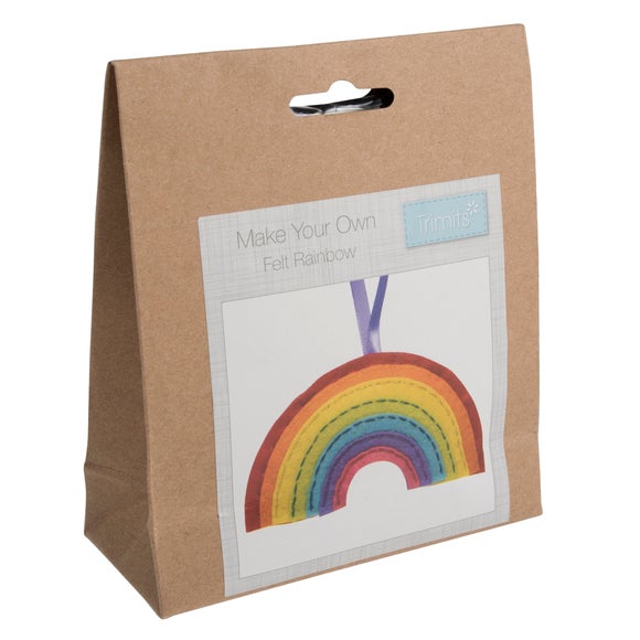 View Make Your Own Rainbow Felt Decoration Kit View Make Your Own Rainbow Felt Decoration Kit