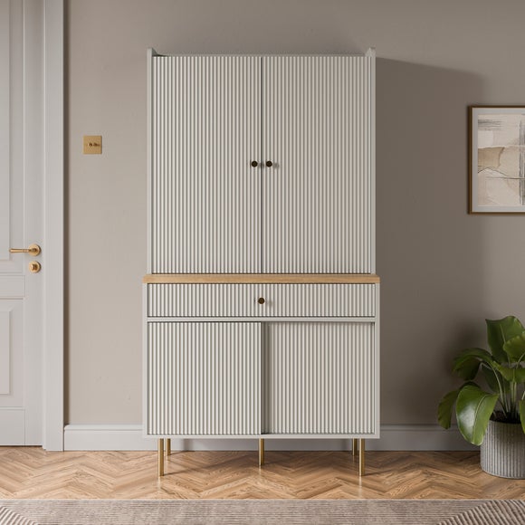 Click to view product details and reviews for Georgi Tall Cabinet With Hideaway Desk. Click to view product details and reviews for Georgi Tall Cabinet With Hideaway Desk.