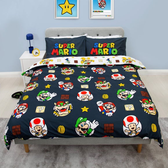 Click to view product details and reviews for Super Mario Duvet Cover Pillowcase Set. Click to view product details and reviews for Super Mario Duvet Cover Pillowcase Set.