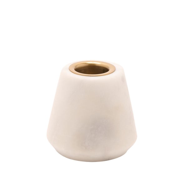 Photos - Figurine / Candlestick Hestia Marble Candle Holder