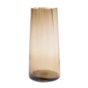 Hestia Scalloped Edge Glass Vase