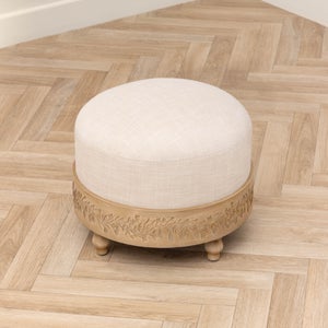 Voyage Maison Mabel Oak Footstool