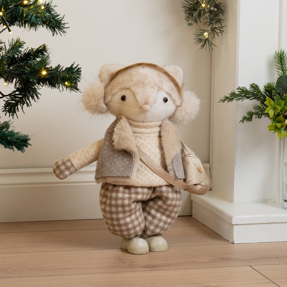 Standing Fox Boy Ornament