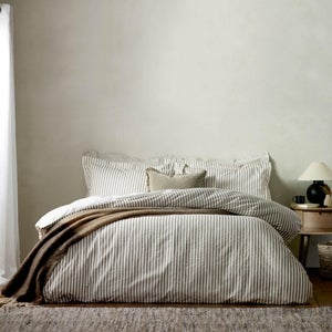 Yard Hebden Reversible 100 Cotton Duvet Cover & Pillowcase Set