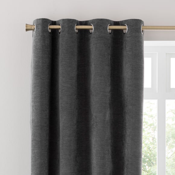Genoa Chenille Blackout Thermal Eyelet Curtains