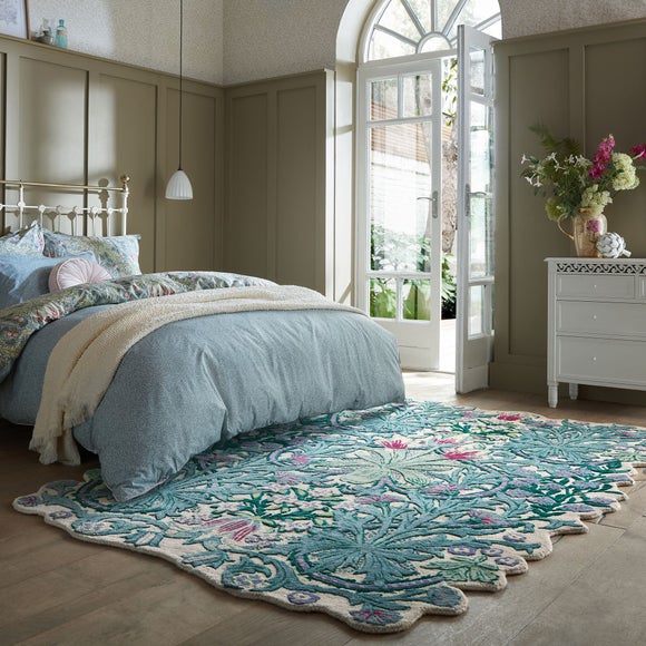 William Morris At Home Woodland Weeds Wool Rug