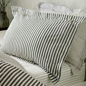 Yard Hebden 100 Cotton Oxford Pillowcase Pair