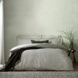 Yard Hebden Reversible 100 Cotton Duvet Cover & Pillowcase Set