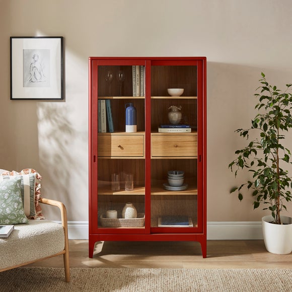 Click to view product details and reviews for Winslow Glazed Display Cabinet.