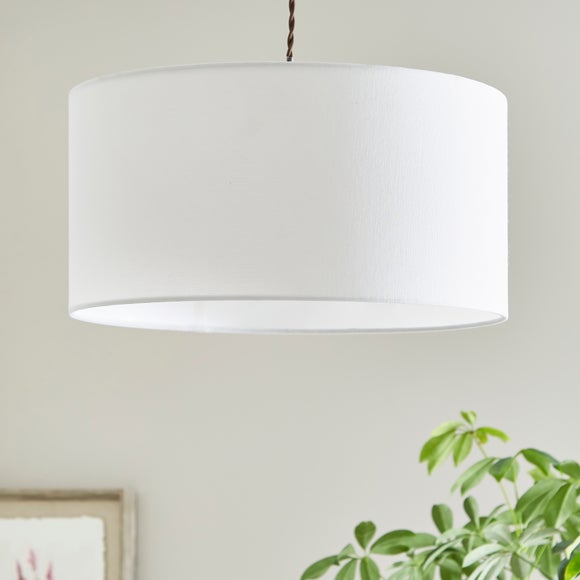 View Zenna Shallow Drum Lamp Shade View Zenna Shallow Drum Lamp Shade