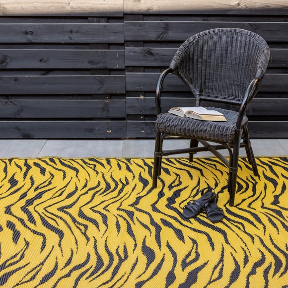 Fallen Fruits Tiger Outdoor Rug