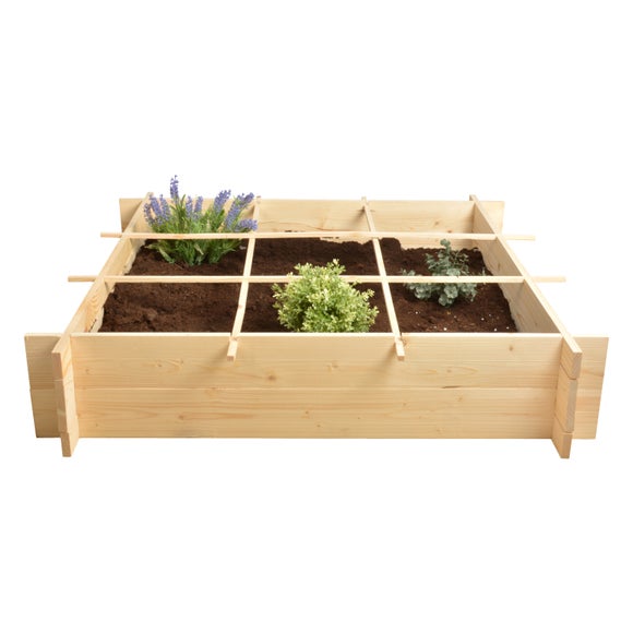 Click to view product details and reviews for Fallen Fruits Wooden Square Metre Garden Frame.