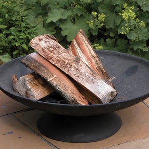 Fallen Fruits Low Cast Iron Fire Bowl