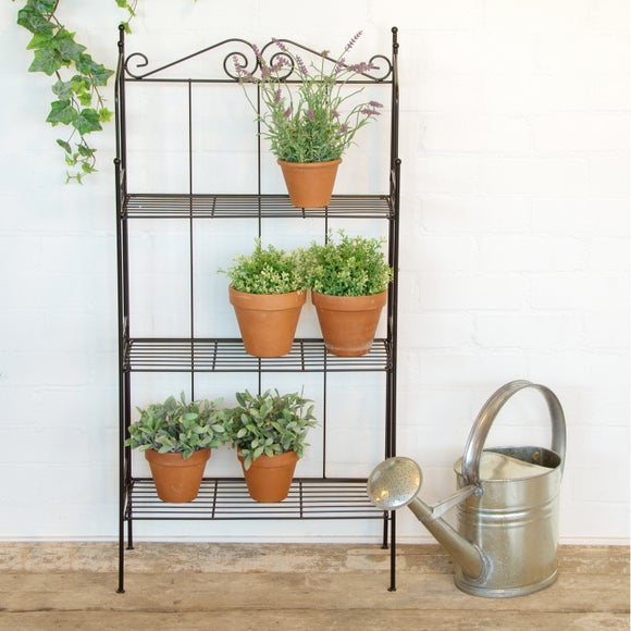 Click to view product details and reviews for Fallen Fruits 3 Tier Folding Etagere Plant Stand.