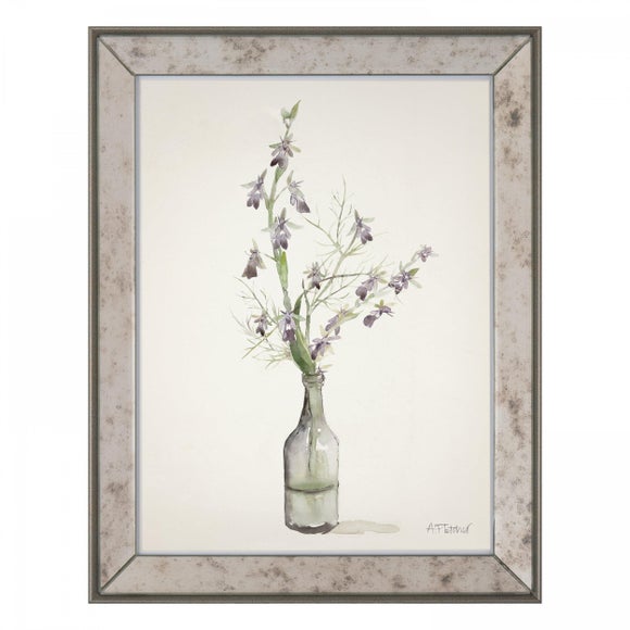 Cedar & Sage Amethyst Orchids Framed Print