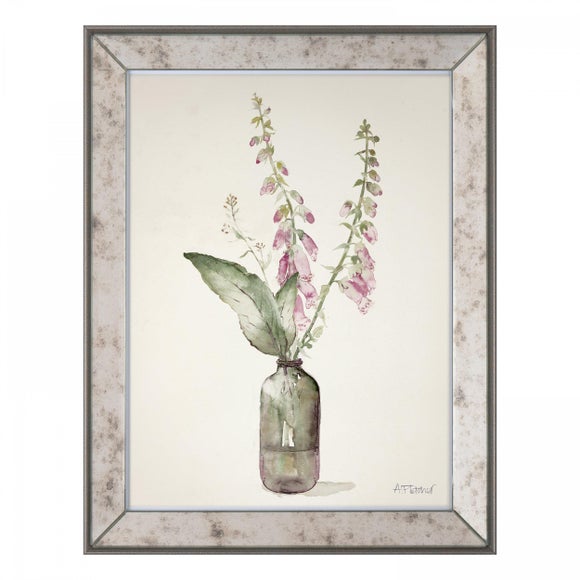 Click to view product details and reviews for Cedar Sage Foxgloves Framed Print.