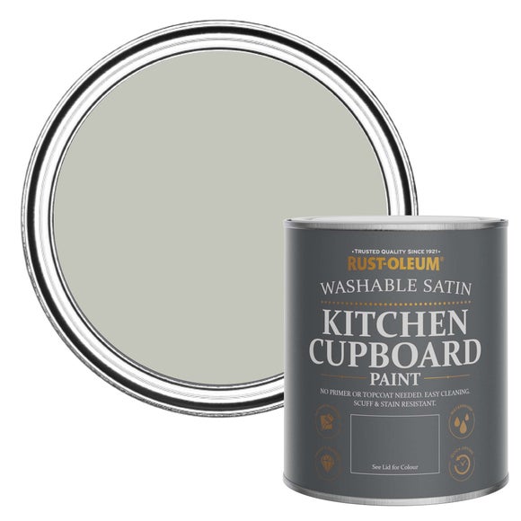 View Rust-oleum Satin Kitchen Cupboard Paint