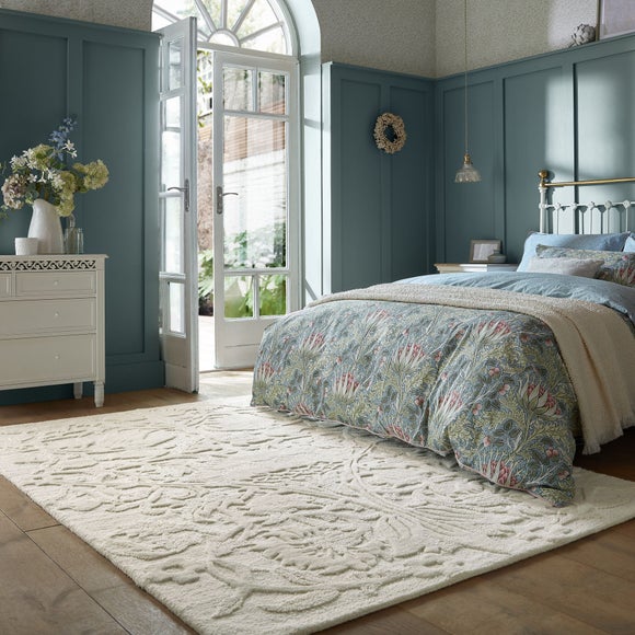 William Morris At Home Lodden Wool Rug