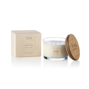 The London Wax Co Amber & Vanilla Multi Wick Candle