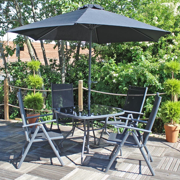 Amir Rio Outdoor 4 Seater Dining Set