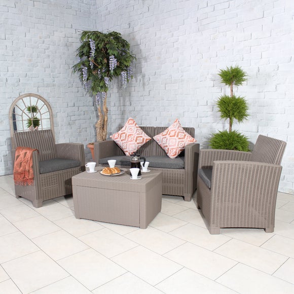 Amir Faro 4 Seater Outdoor Conversation Set