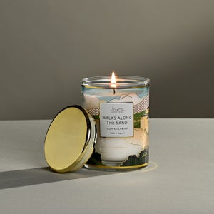The London Wax Co Walks Along The Sand Candle