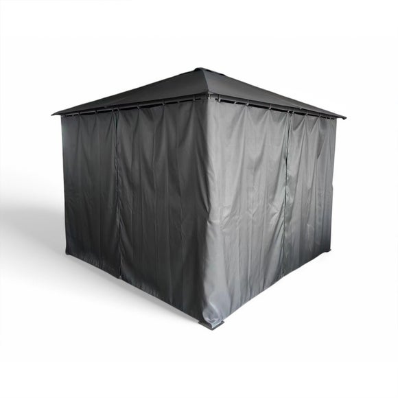 Amir Titan Galvanised Steel Gazebo 3m