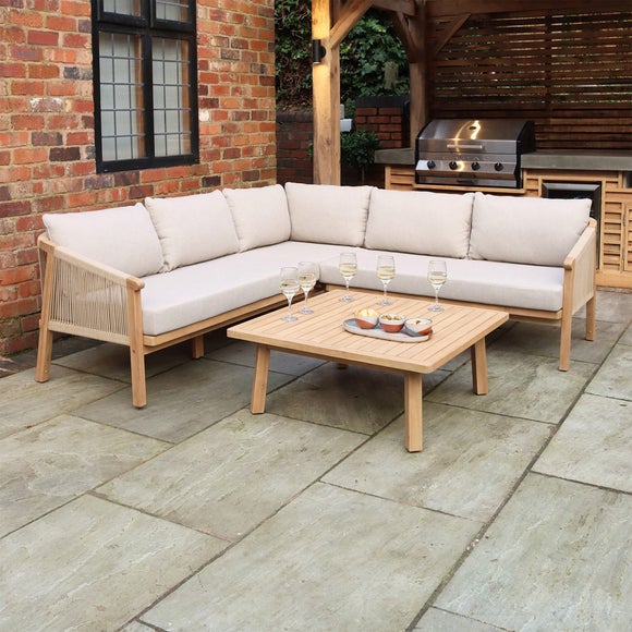 Amir Roma 5 Seater Outdoor Corner Set