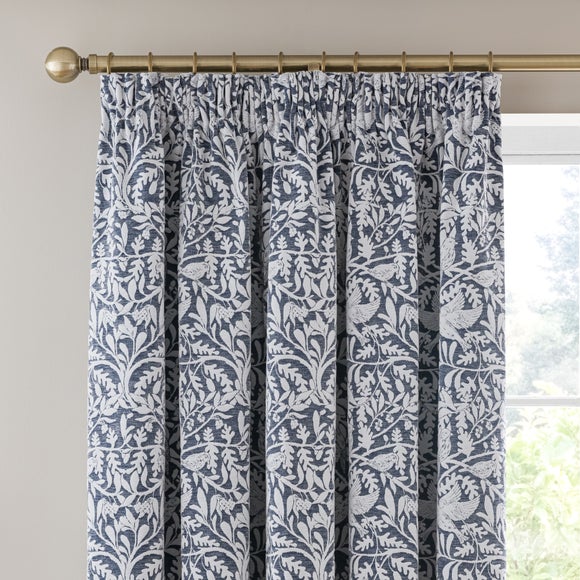Alora Chenille Thermal Pencil Pleat Curtains