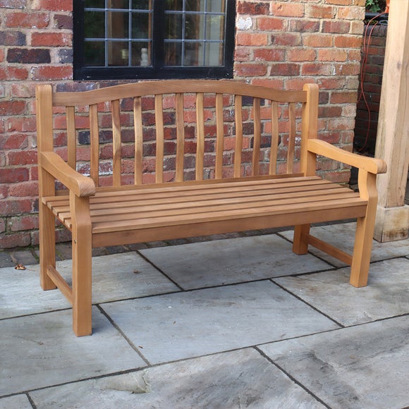 Amir Lytham Outdoor 3 Seater Dining Bench
