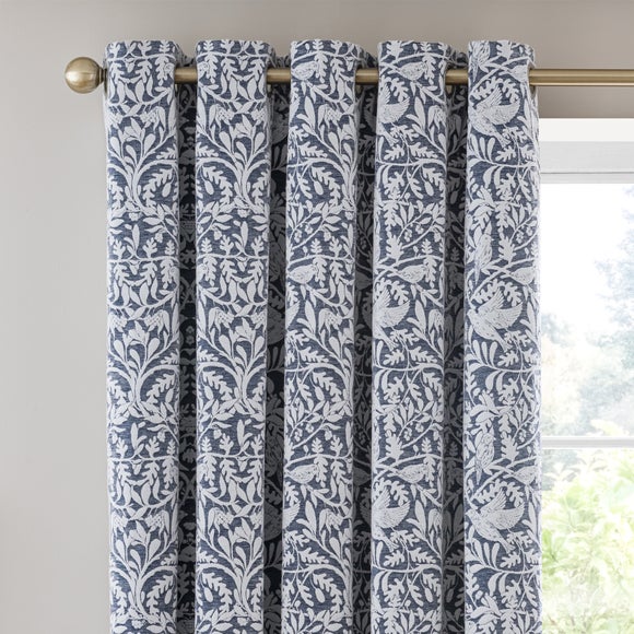 Alora Chenille Thermal Eyelet Curtains
