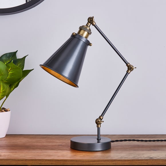 Return Logan Task Table Lamp