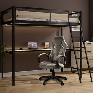 X Rocker Living Denver High Sleeper Bed With App Controlled Led Lights