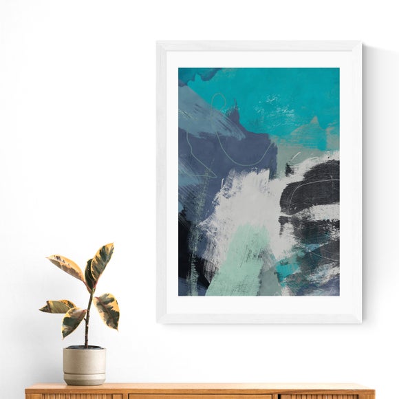 East End Prints Flood Waves by Ana Rut Bre Print