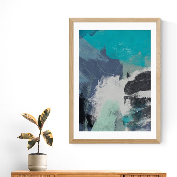 East End Prints Flood Waves by Ana Rut Bre Print