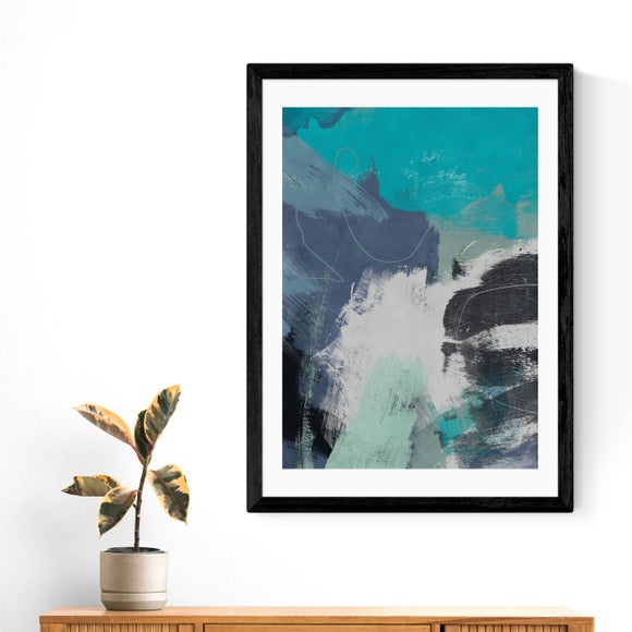 East End Prints Flood Waves by Ana Rut Bre Print