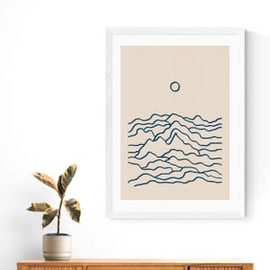 East End Prints Mountainscape By Alisa Galitsyna Print