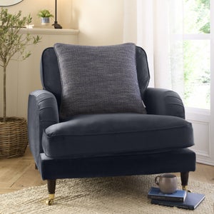 Churchgate Swithland Herringbone Square Cushion Cover