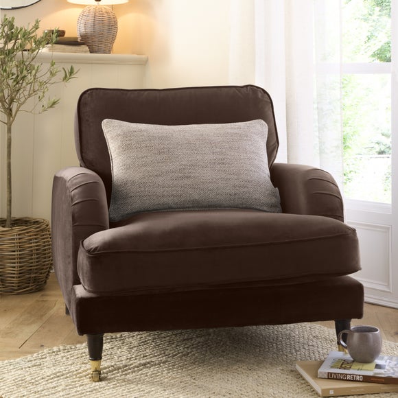 View Churchgate Swithland Herringbone Rectangle Cushion Cover View Churchgate Swithland Herringbone Rectangle Cushion Cover