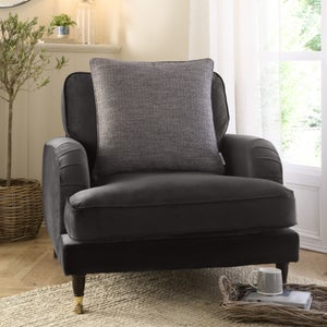 Churchgate Swithland Herringbone Square Cushion Cover